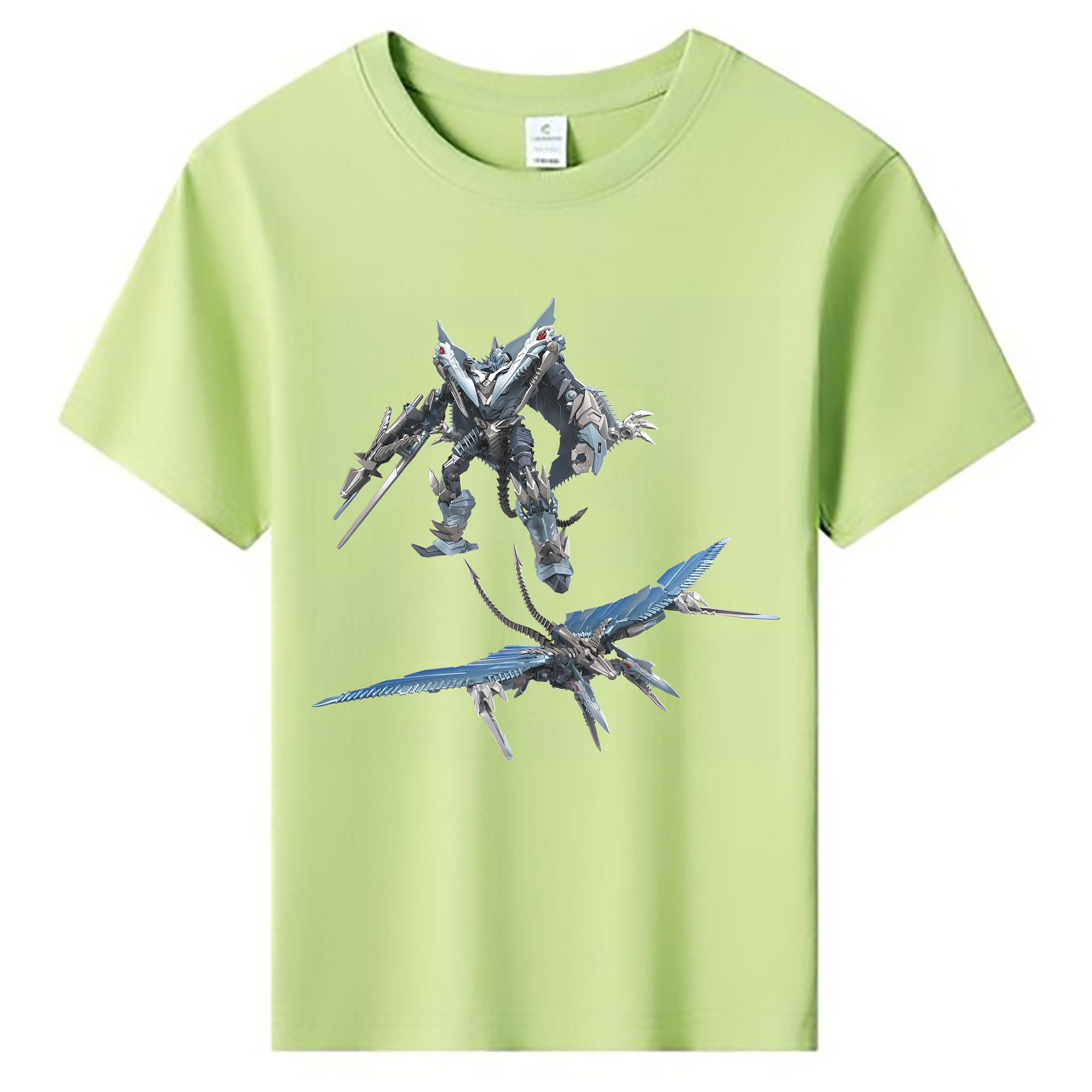 （画像用） Transformers トランスフォーマー 綿100％キッズTシャツ（フロントプリント）